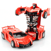 SHELLTON Robot Car Toy 2 in 1 Deformation Car Transforming Robot Car for Kids Boys Playing Best Christmas Birthday Gifts for 4 5 6 7 8 Year Old Girls Boys