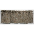 thumbnail image 2 of Floral Garden Valance by Penny's Needful Things (One Valance Panel 12 inches Long LINED) (Golden Brown), 2 of 3