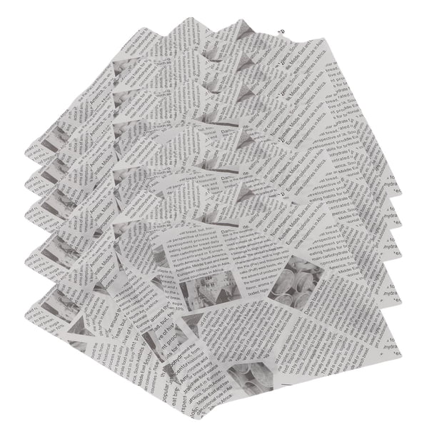 500 Sábanas Papel De Envoltura De Sándwich Prueba De Alta Temperatura, Delicatessen Wrapping Food Paper Sheet Casking Casking Casking Liners Para Cocina Navidad