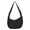 Black, variant on Casual Hobo Bag Dumpling Bag with Adjustable Strap Foldable Shoulder Bag with Multiple Pockets Large Capacity Crossbody Bag for Daily Use Travel Work