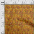thumbnail image 1 of oneOone Georgette Viscose Orange Fabric Batik Diy Clothing Quilting Fabric Print Fabric By Yard 42 Inch Wide, 1 of 4