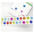 thumbnail image 3 of 500 pegatinas de estrellas, pegatinas de estrellas con cara sonriente para niños, pegatinas de estrellas brillantes de colores de recompensa para planificador de estudiantes y escuela, 3 of 5