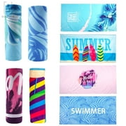 Gustave Microfiber Sand Free Beach Towel Quick Dry Super Absorbent Thin Towels Blanket for Travel Pool Swimming Bath Camping Yoga, 63" x 31.5"