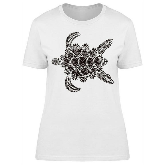 Turtle Animal Graphic T-Shirt Women -Image by Shutterstock, Female XX-Large