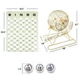 thumbnail image 2 of GSE Games & Sports Expert Bingo Set with X-Large Bingo Cage, 1.5" Ping Pong Size Bingo Balls, Bingo Master Board. Great for Large Groups, Bingo Halls, Parties, Bingo Game Night, 2 of 6