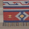 thumbnail image 4 of Nourison Baja BAJ03 Blue/Red/Gray Indoor Area Rug - 8' x 10', 4 of 9