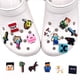 thumbnail image 1 of 18 piezas de hebillas de zapatos Crocs de la serie minecraft, hebillas de zapatos desmontables, hebillas decorativas de zapatos de flores, 1 of 5