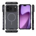 thumbnail image 4 of Case For IPhone 17 Pro [Compatible con la Funda Protectora para Teléfono de Color Sólido con Airbag de Grado Militar MagSafe], Gris Oscuro, For IPhone 17 Pro, 4 of 7