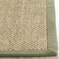 thumbnail image 5 of SAFAVIEH Natural Fiber Juniper Solid Area Rug, Natural/Green, 6' x 9', 5 of 6