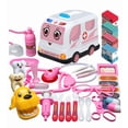 thumbnail image 1 of Xtellar Kit Juguetes Doctor Niños Niños Niña 47pcs Y Ambulancia Caja, 1 of 1