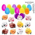 thumbnail image 3 of JHEHF Easter Eggs with Toys 12PCS Filled Easter Eggs Cute Colorful Fillable Eggs Easter Basket Stuffers and Gifts Party Supplies Decor Easter Gift, 3 of 7