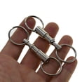 thumbnail image 4 of Cinturas de bloqueador de bloqueo de acero de llaves de acero Liberación rápida de liberación rápida de llave de separación para mujeres accesorios de hombres Regalos Paquete de 6 Inevent HA011204-00, 4 of 6