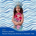thumbnail image 4 of Lullaberry 16" Atlantic Wonders Mermaid Princess Thalassa Seabreeze - Soft Plush Stuffed Mermaid Doll Gift for Toddler Girls, 4 of 6