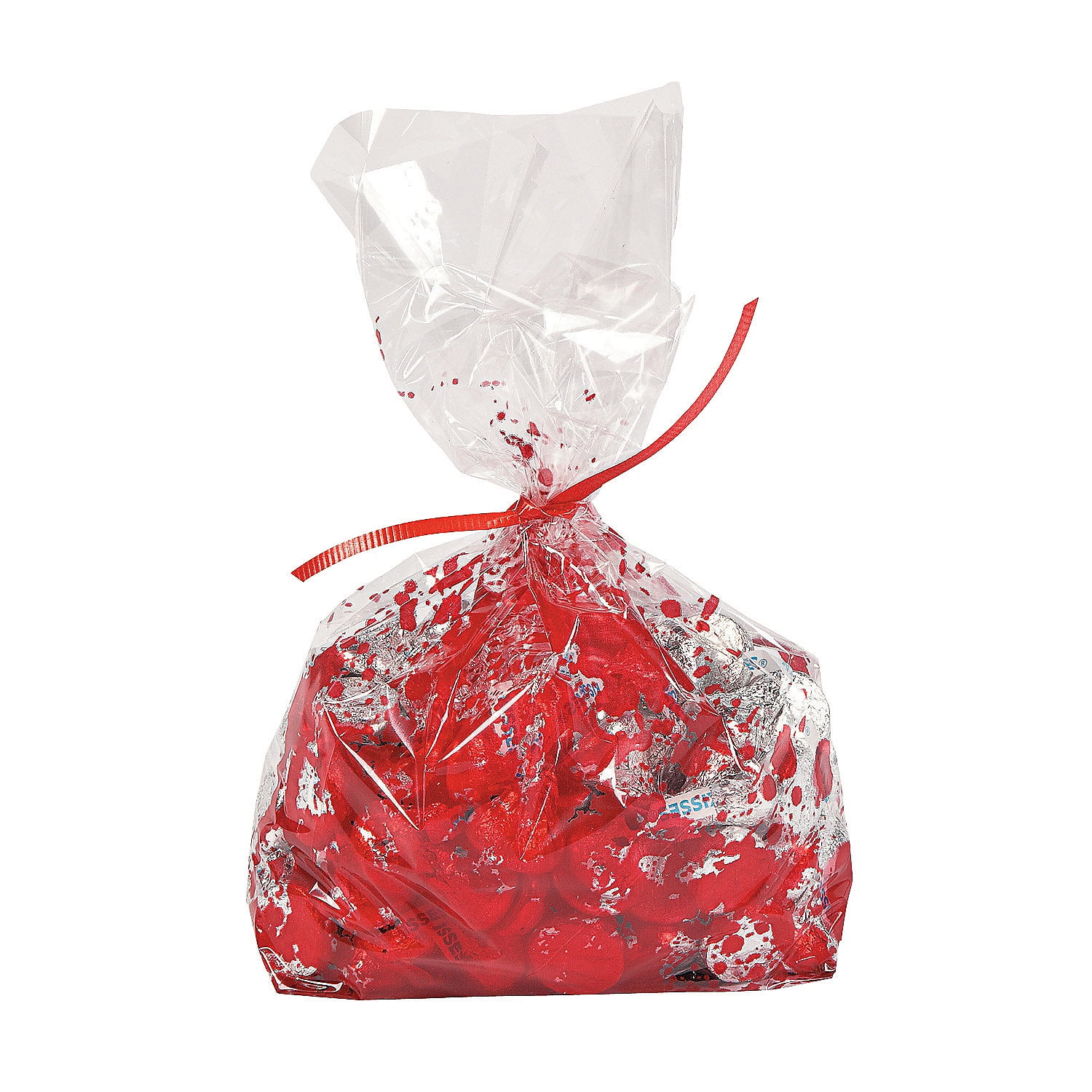 Bloody Cellophane Bags (Dz) Party Supplies 12 Pieces