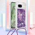 thumbnail image 2 of Funda FOXDOCK para Google Pixel 8A con Cuerda Ajustable, Brillo Líquido, Protección Antigolpes y Lente – Ideal para Regalo, 2 of 6