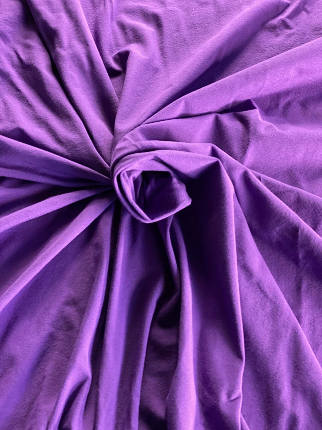 FabricLA Turkish Cotton Jersey Spandex Lycra Blend 4 Way Stretch (220GR