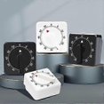 thumbnail image 3 of Mechanical Kitchen Timer Square 60 Minute Portable Battery-free Timer suitable for Cooking Baking And Time Management, 3 of 5