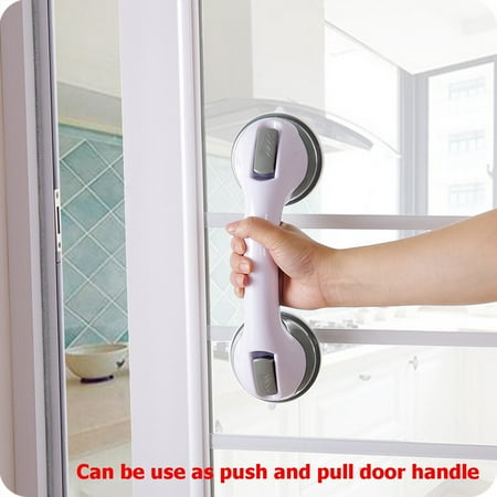 - 2PCS Bath Bathroom Powerful Strong Suction Grab Bar Grip Handle Handrail Safety Anti-Slip Waterproof Shower Toilet Tub Support for Elderly, Babies, Seniors, Handicapped