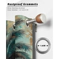 thumbnail image 6 of nqOlkjepod Outdoor Curtains for Patio Waterproof, Boho Beach Tree Outdoor Privacy Panels Grommet, Coastal Vintage Summer Tropical Plant Blackout Outside Curtains for Porch/Cabana 54"x95", 1 Panel, 6 of 8