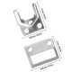 thumbnail image 2 of AURARMLET 50Ud Ajustables De Metal Para Y Faldas En Acero Inoxidable Para Coser, 2 of 8