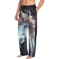 thumbnail image 6 of Sikiie Flower Crown White Horse Mens Pajama Pants Sleep & Lounge Pants, PJ Bottoms With elastic waistb and Pockets XX-Large, 6 of 6