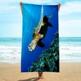 thumbnail image 4 of EUDIDV Towel - Quick Dry Microfiber Beach Towel Super Lightweight Colorful Bath Towel Sandproof Beach Blanket Multi-Purpose Towel For Travel Swimming Pool 30x60 Inch Beach Towel, 4 of 6
