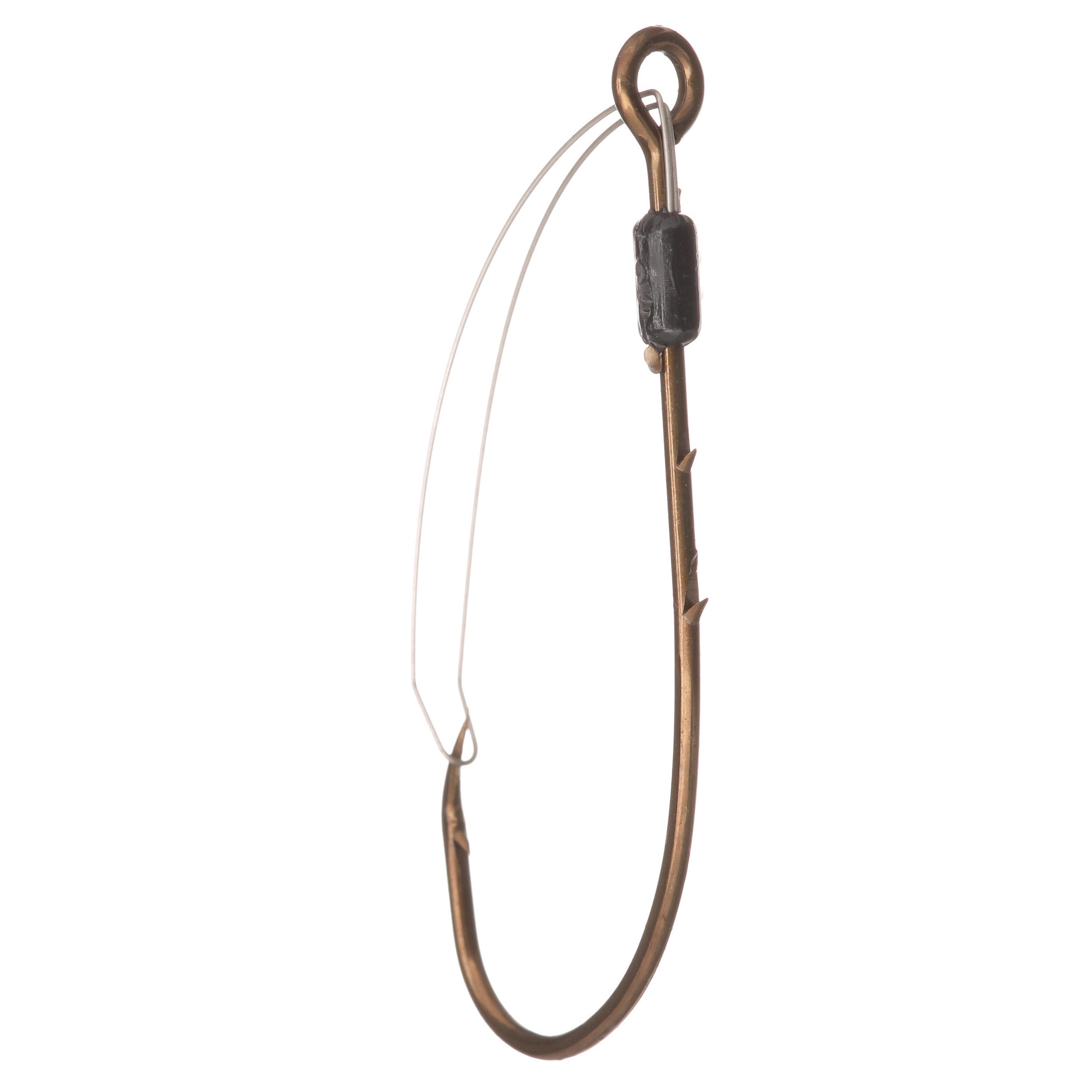 (3 pack) Eagle Claw Weedless Baitholder Hooks - 4/0
