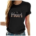 thumbnail image 1 of Blusa suelta estampada con cuello redondo y manga corta para mujer OAVQHLG3B Store  lin121212, 1 of 5