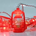 thumbnail image 3 of Guirnalda de luces rojas, 3m, 20 minilámparas de queroseno retro para interior, 3 of 5