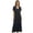 Dark Gray, variant on Women's Short Sleeve V-Neck Nightgown, Long Length Comfortable Sleep Dress for Bedtime, Summer Nights, and Home Loungewear, Soft and Breathable Fabric-Beige