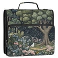 thumbnail image 5 of FORMRS Zipper Binder with Shoulder Strap 2-inch Ring 500 Sheet Capacity File Bag, Green Forest Scene, 5 of 5