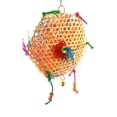 thumbnail image 4 of lionlar Bird Chewing Toy Multicolor Bird Brushed Straw Rope Toy for Macaws Parakeet Chew, 4 of 9