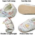 thumbnail image 5 of Toddler Baby Boys Girls Shoes Non Skid Slipper Sneaker Moccasins Infant First Walker House Walking Crib Shoes(6-24 Months), 5 of 6