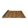 thumbnail image 2 of Ahgly Company Indoor Rectangle Abstract Brown Modern Area Rugs, 5' x 7', 2 of 4