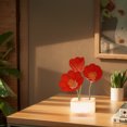 thumbnail image 4 of Grow Light Planta de espectro completo regulable de 9 niveles para plantas de interior () Blanco Rojo, 4 of 9