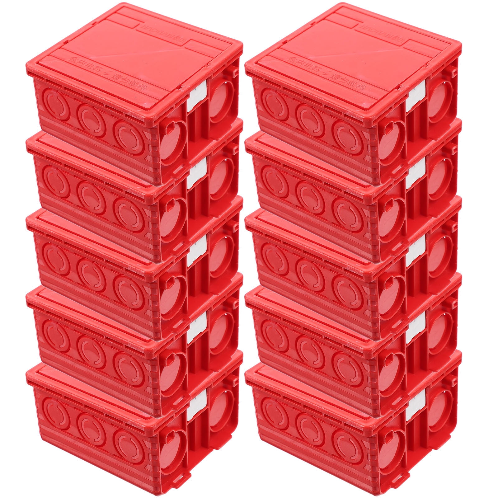 Electric mounting box 10 Sets Wall Socket Boxes 86 Type Wall Socket