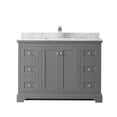 thumbnail image 6 of Wyndham Collection WCV232348SBCCMUNSMXX Avery 48" Free Standing Single Basin Vanity Set -, 6 of 7