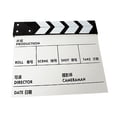 thumbnail image 4 of Tablilla para directores de cine, claqueta, pizarra, aplausos, pizarra para programas de televisión de utilería chino blanco, 4 of 8