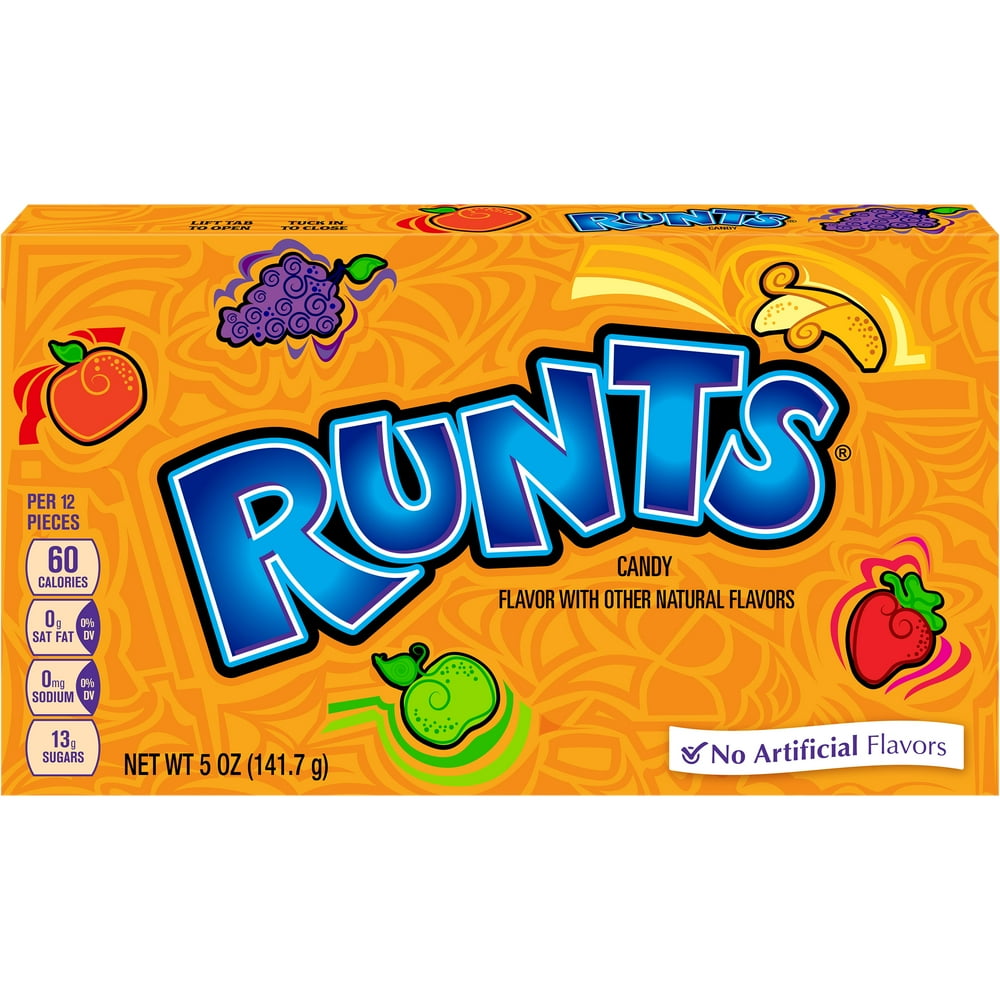 Wonka Runts Candy 5 Oz.