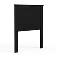 thumbnail image 4 of Wainscott Wood Panel Headboard in Black -  Twin Size, 4 of 6