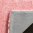 thumbnail image 6 of SAFAVIEH Joella Solid Plush Polyester Shag Area Rug, Pink, 5' x 7', 6 of 7