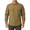 Khaki, variant on Men's Quick Dry Stretch Work Shirt, Long Sleeve Button Down Utility Shirt with Chest Pockets