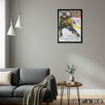 thumbnail image 4 of Evgeni Malkin Pingouins de Pittsburgh Encadrés 20x29 Patinage avec Rondelle Toile, 4 of 4