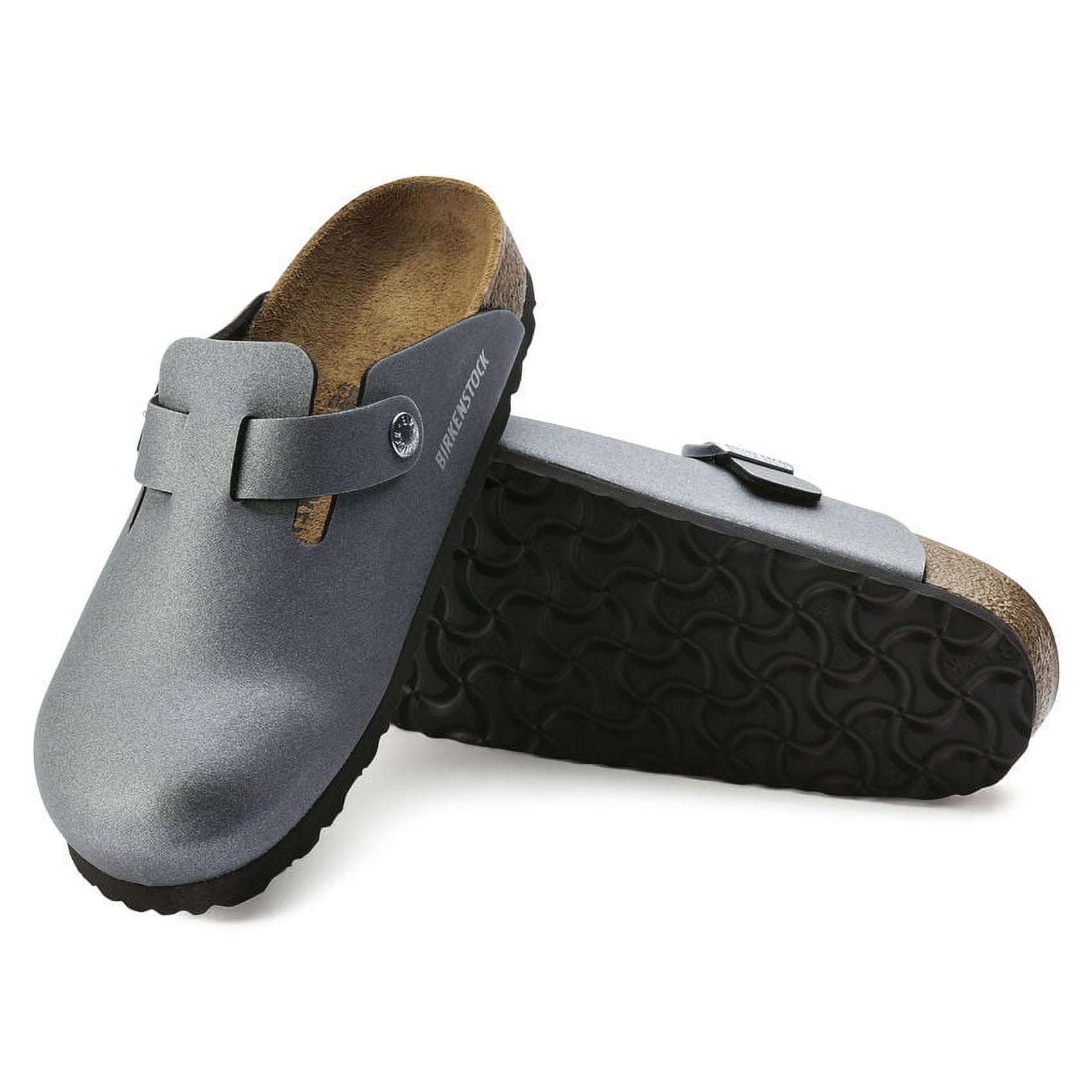Birkenstock boston sales metallic anthracite