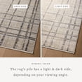 thumbnail image 3 of Loloi Wade Beige / Midnight 18" x 18" Sample Rug, 3 of 7