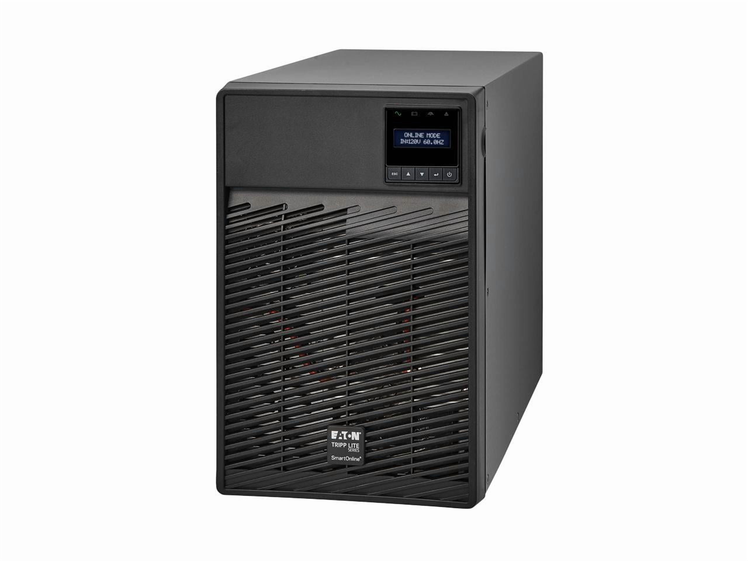 Tripp Lite series SmartOnline 1960VA 1770W 120V Double-Conversion UPS - 7 Outlets, Extended Run, Network Card Option, LCD, USB, DB9, Tower (SU2200XLCD)