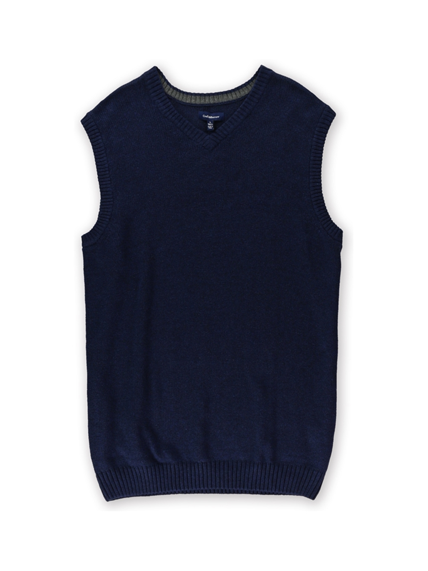 ribbed sweater vest