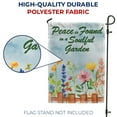 thumbnail image 3 of America Forever Soulful Garden Garden Flag, 12.5 x 18 inch Double Sided, Peace Inspiration Banner, Wildflower Fence Decoration, Gardener Gift Outdoor Decor, Nature Lover Yard Flag, 3 of 4