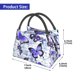 thumbnail image 2 of Fotbe Butterflies Bolsa Térmica Portátil con Estampado, Bolsa de Entrega de Alimentos Aislada, Bolsa Reutilizable de Gran Capacidad para Comidas y Supermercado, 2 of 6