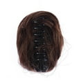 thumbnail image 6 of Fake Claw Clip Hair Accessories Hair Bun Extensions Space Buns Hair Piece Piece Updo Messy Bun 01, 6 of 8